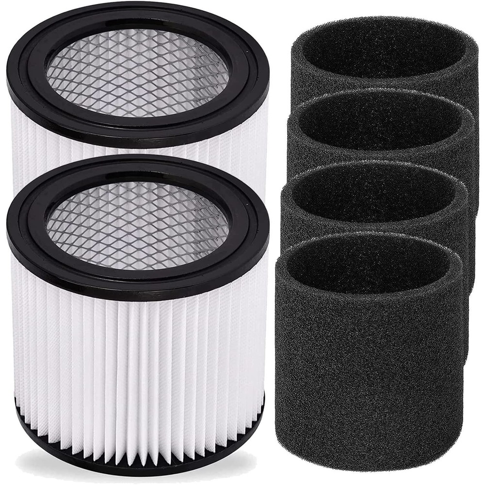HEPA Vacuum Cleaner Replacement Filters (Pack of 2+4)